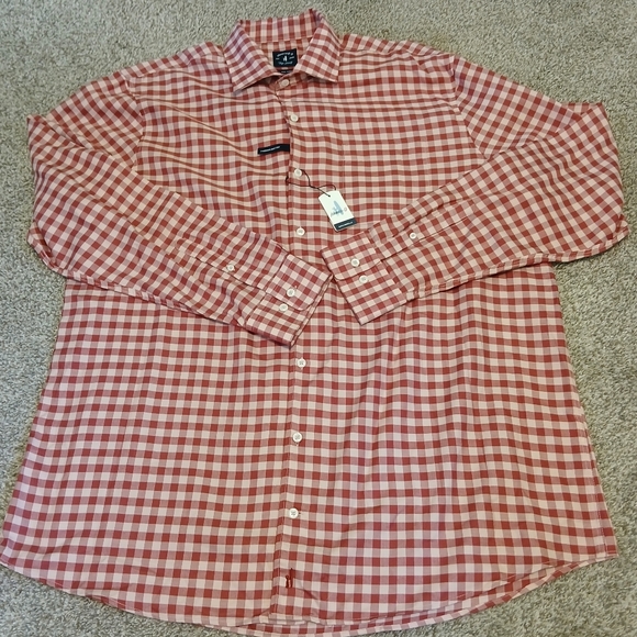 Johnnie-O Top Shelf Tweener Button Casual Button Down Shirt Men's XXL (NWT) - Picture 1 of 7